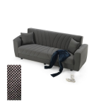 Divano letto contenitore sale e pepe Murphy - Misure: 218x72x84h cm  Misure letto: 103x183 cm.