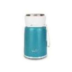 Lunchbox termica con cucchiaio in acciaio inox. Capacit 530ml. Petrolio