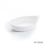 TEMP SMART CUISINE BLANC OVAL DISH 38X23