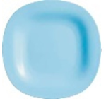 TEMP CARINE LIGHT BLUE DESSERT PLATE 19