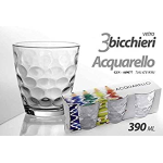 GICOS 3PZ BICCHIERE ACQUARELLO